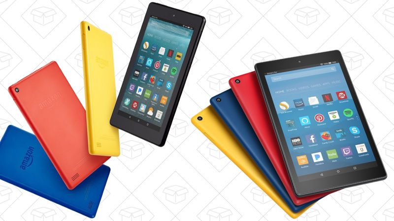 Amazon Fire 7, $30 | Fire HD 8, $50